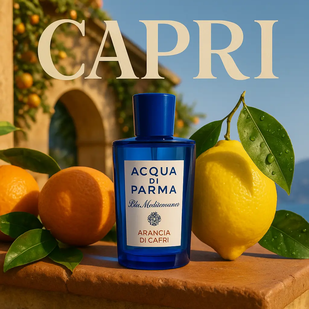Cologne Ad For Acqua Di Parma Arancia Di Capri